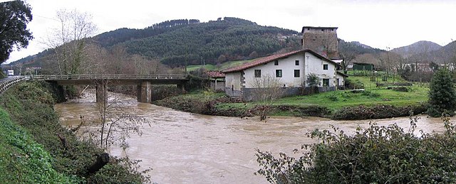 Rio Artibai em Aranzibia