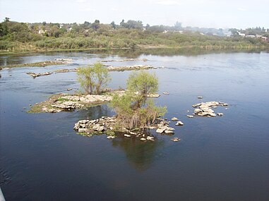 Le río Dulce aux environs de Termas de Río Hondo.