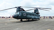 ROCA CH-47 7302 Display at Ching Chuang Kang AFB Apron 20140719b.jpg