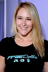 PMS Member, Rachel "Seltzer" Quirico at E3 in Los Angeles, California in 2014 Rachel Quirico 2014.jpg