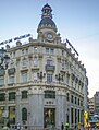 Edificio del Banco de Valencia en la Puerta del Sol