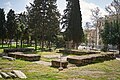 Remains of the Later Temple of Dionysus Elefthereus, 4th cent. B.C. Athens.