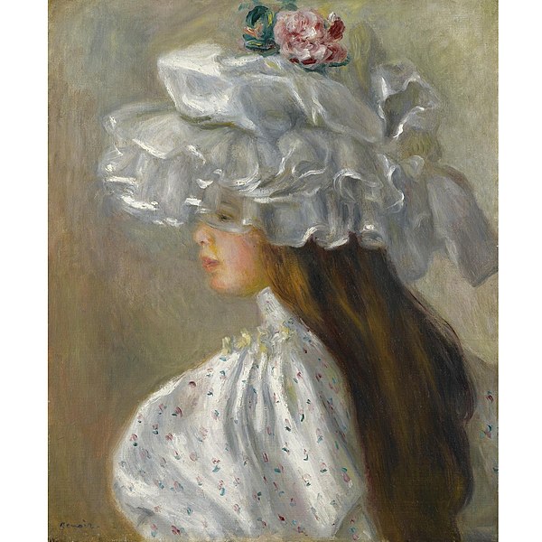 File:Renoir - FEMME AU CHAPEAU BLANC, 1892.jpg