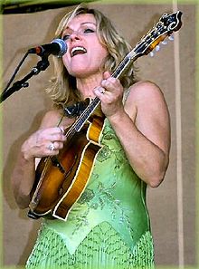 Rhonda Vincent op het podium