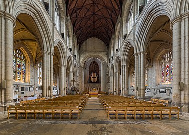 The nave looking east