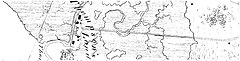 1857 United States Coast Survey map showing the road across the marsh to Thompson's landing (Roberts Landing) Roberts Landing map USCS 1857.jpg