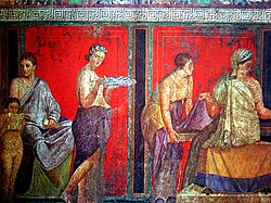 Roman fresco Villa dei Misteri Pompeii 004.jpg