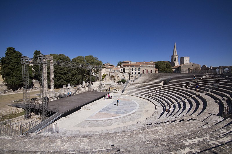 File:Roman theater in Arles.jpg