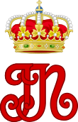 Royal Monogram of Joseph I of Spain.svg