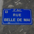 La rue Belle de Mai.