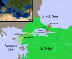 Orosz igény a Boszporuszra és a Dardanellákra