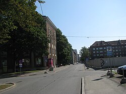 Перекрёсток улиц Кентманни и Сакала, 2011 год