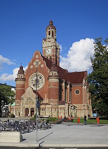 Sankt Johannes kyrka, Malmö, Ağustos 2014.jpg