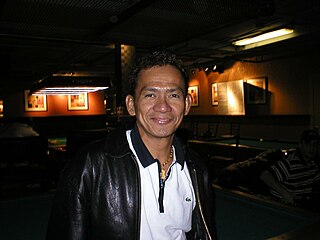 <span class="mw-page-title-main">Santos Sambajon</span> Filipino professional pool player (born 1960)