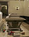 Sarcophage de Rodolphe de Habsbourg, crypte impériale, Vienne, Autriche.   22 mars 2012