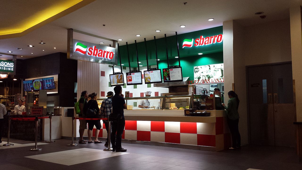 File Sbarro In The Sm Aura Premier Mall Jpg Wikimedia Commons