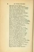 S’en alla trouver Eolus, Roi non pas des plus absolus, Car les vents, dont il est le maître, Lui font souvent bien du bissêtre, Etant inconstants et légers ; Mais pour éviter les dangers, Il les tient dans une caverne, Où l’on ne va point sans lanterne : Autrement, ces séditieux. Bouleverseraient terre et cieux ; C’est pourquoi, craignant leur folie, Il les emprisonne, il les lie ; Mais le vent coulis seulement Sort quand il veut impunément Les autres vents souvent s’échappent ; Lors, malheur à ceux qu’ils attrapent, Malheur aux arbres, aux clochers, Malheur aux vaisseaux, aux nochers, Malheur à toutes cheminées, Qui deviennent lors enfumées. Etant ainsi capricieux, Jupiter, le grand Roi des Cieux, Dessous de grandes roches dures, En de grandes caves obscures, Les tient enfermés sous la clef, Imposant dessus eux un chef Qui leur lâche à propos la bonde Quand il faut balayer le monde. C’est donc là que la Dame vint ; Voici le discours qu’elle tint, Quasi parole pour parole, Au Roi des quatre vents, Eole : "O toi qui fais ce qui te plaît Du Sud, du Nord, de l’Ouest, de l’Est, Et qui, de mon époux et frère, Roi des hommes, des Dieux le père, As eu le don de rendre l’air Comme tu veux obscur ou clair, Une caravane troyenne Vogue dessus la mer Tyrenne ;