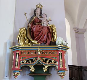 Estátua "Madonna e Criança"