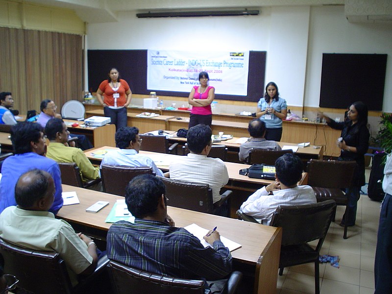 File:Science Career Ladder Workshop - Indo-US Exchange Programme - Science City - Kolkata 2008-09-17 01415.JPG