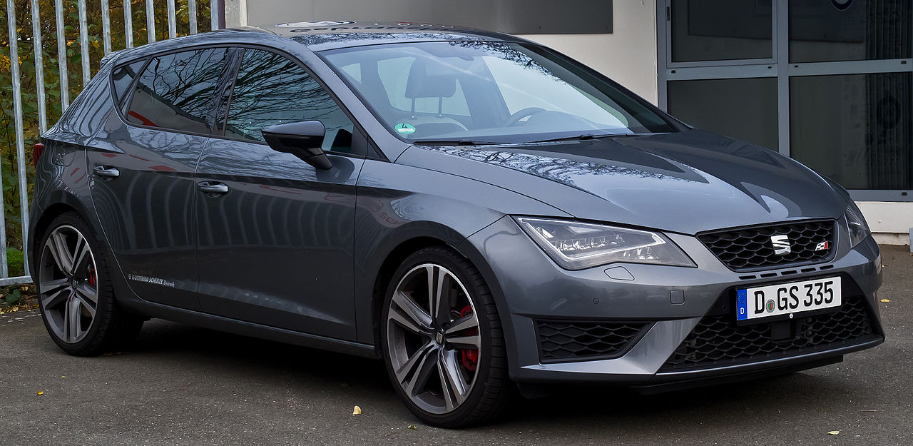 File:Seat Leon Cupra 280 (III) – Frontansicht, 9. November 2014,  Düsseldorf.jpg - Wikipedia