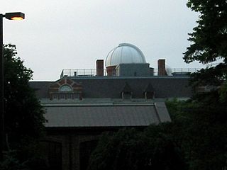 <span class="mw-page-title-main">Sherzer Observatory</span> Astronomical observatory located on the campus of Eastern Michigan University, Michigan, US
