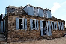 Restored lookout building at Shirley Heights Shirley Height.jpg