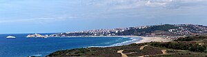 Panoramic view on Şile