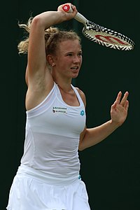 Kateřina Siniaková was part of the 2022 winning women's doubles title. It was her fifth major title and her second Wimbledon title.