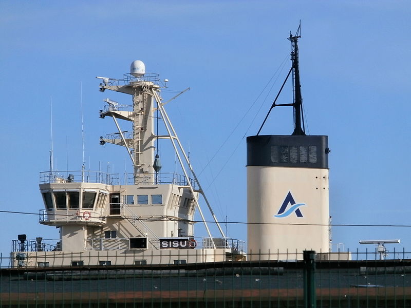 File:Sisu Top and Funnel Paljassaare Shipyard Tallinn 8 September 2013.JPG