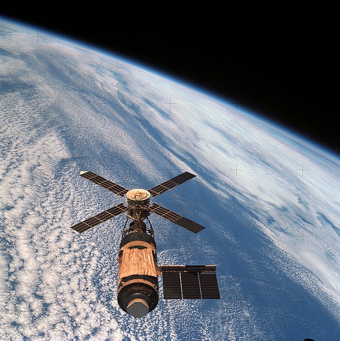 Il satellite artificiale Skylab rappresenta una delle applicazioni della teoria dell'informazione