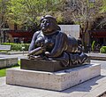 * Nomination "Mujer Fumano" (Smoking Woman) by Fernando Botero at the Cafesjian Sculpture Garden in Cascade of Yerevan. --Armenak Margarian 18:57, 15 April 2019 (UTC) * Promotion Any chance to get more space at the bottom? The close corner of the base is cut... --Podzemnik 21:27, 15 April 2019 (UTC)  Done Thank you--Armenak Margarian 20:59, 16 April 2019 (UTC)  Support Works well now, and the sculpture is further up in the frame, which is nice. Quality shot. --Acabashi 22:00, 16 April 2019 (UTC)