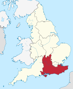 Sud Est dell'Inghilterra – Localizzazione