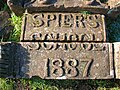 Spier's School Stones now located at Garnock Academy