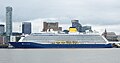 * Nomination Spirit of Adventure at Liverpool Cruise Terminal, August 2021. Side view --Rodhullandemu 17:28, 19 August 2021 (UTC) * Promotion Good quality. --Cayambe 08:39, 20 August 2021 (UTC)