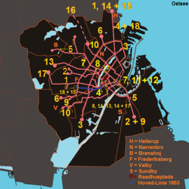 Copenhagen tramway network, 1920. Sporveje-Kobenhavn-1920.png