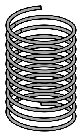 metal spring clip art png