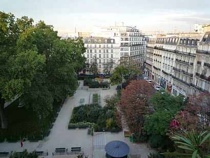 Comment aller à Square Montholon en transport en commun - A propos de cet endroit