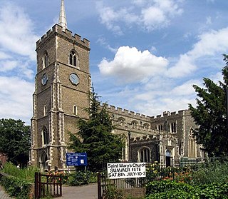 St Marys Church, Ware Church in Hertfordshire, England