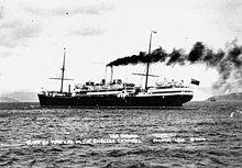 The liner Rotorua took Maitai's passengers and mail from Rarotonga to Auckland StateLibQld 1 171359 Rotorua (ship).jpg