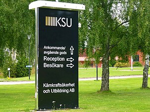 Företaget KSU i Studsvik.