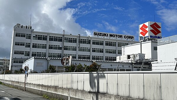 Suzuki's headquarters in Hamamatsu, Shizuoka