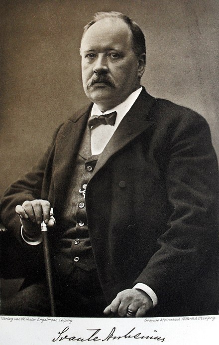 Svante Arrhenius (1909)