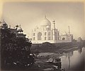 Taj Mahal, Agra, India in 1870.jpg