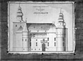 Tekening van opstand van kasteel Amstenrath, 1733 - Amstenrade - 20010729 - RCE.jpg