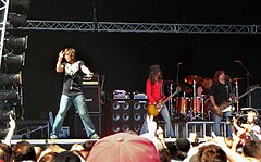 Tesla at Sweden Rock Festival 2008 Tesla Sweden Rock 2008.jpg