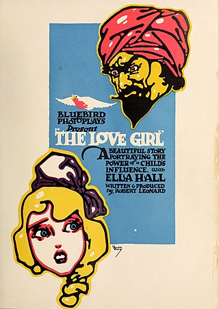 <i>The Love Girl</i> 1916 silent film