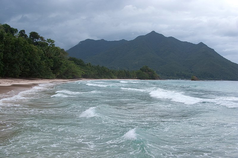 File:The beach of Sabang village on the west coast of Palawan, Philippines.jpg