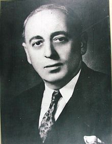 Zaki Arsuzi, politician who influenced Ba'athist thought and that after the Ba'ath Party splintered became the chief ideologist of the Syrian-dominated Ba'ath Party The philosopher Zaki al-Arsuzi.jpg