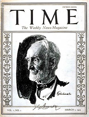 1920年代 時代封面人物列表: 1923年, 1924年, 1925年