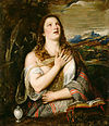 Titian (Tiziano Vecellio) (Italian - The Penitent Magdalene - Google Art Project.jpg